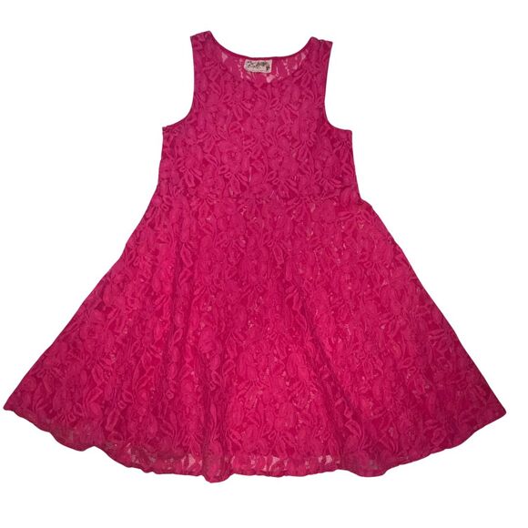 Free People Dress Small Pink Sheer Floral Lacey Tulle Fairy Coquette A Line Mini - Picture 1 of 9
